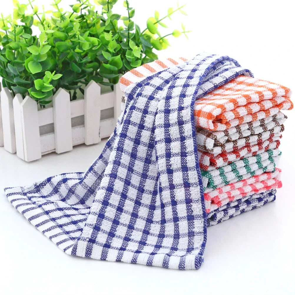 6 pieces of cotton kitchen tea towels