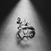 EterniRing Premium Custom Name Ring | Handcrafted Elegant Stainless Steel Jewelry