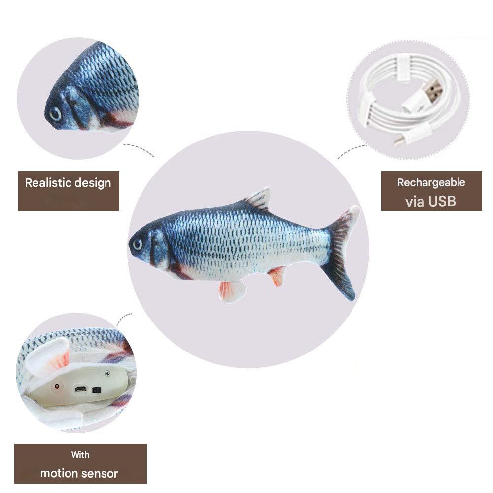 Interactive Dog Toy - FlippyFish