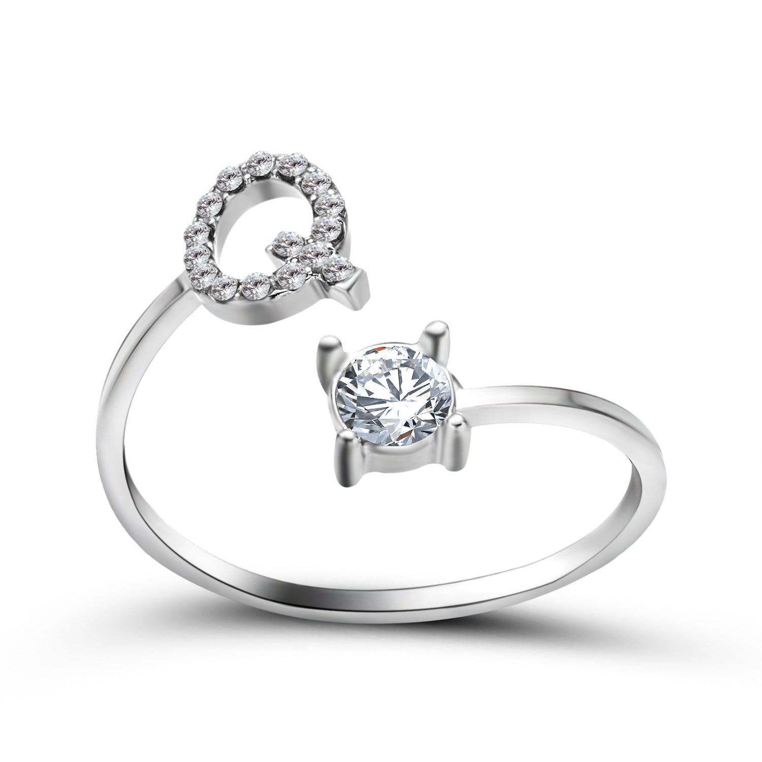 RegaliaEngrave Signature Ring | Elegant gold-plated adjustable memory jewelry