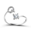 RegaliaEngrave Signature Ring | Elegant gold-plated adjustable memory jewelry