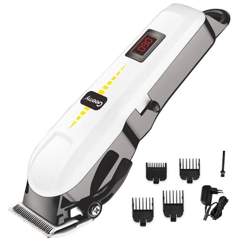 Simple & Quick Trimming | Professional Wireless Clipper with Sharp Precision Blades | Suitable for Haircuts, Beard, Sideburns | Battery Life 4-5 Hours | Includes Attachments 3/6/10/13 mm | Minimum Cutting Length 0.5 mm