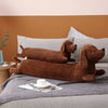 Plush Ergonomic Dachshund Cushion – DaxiRest