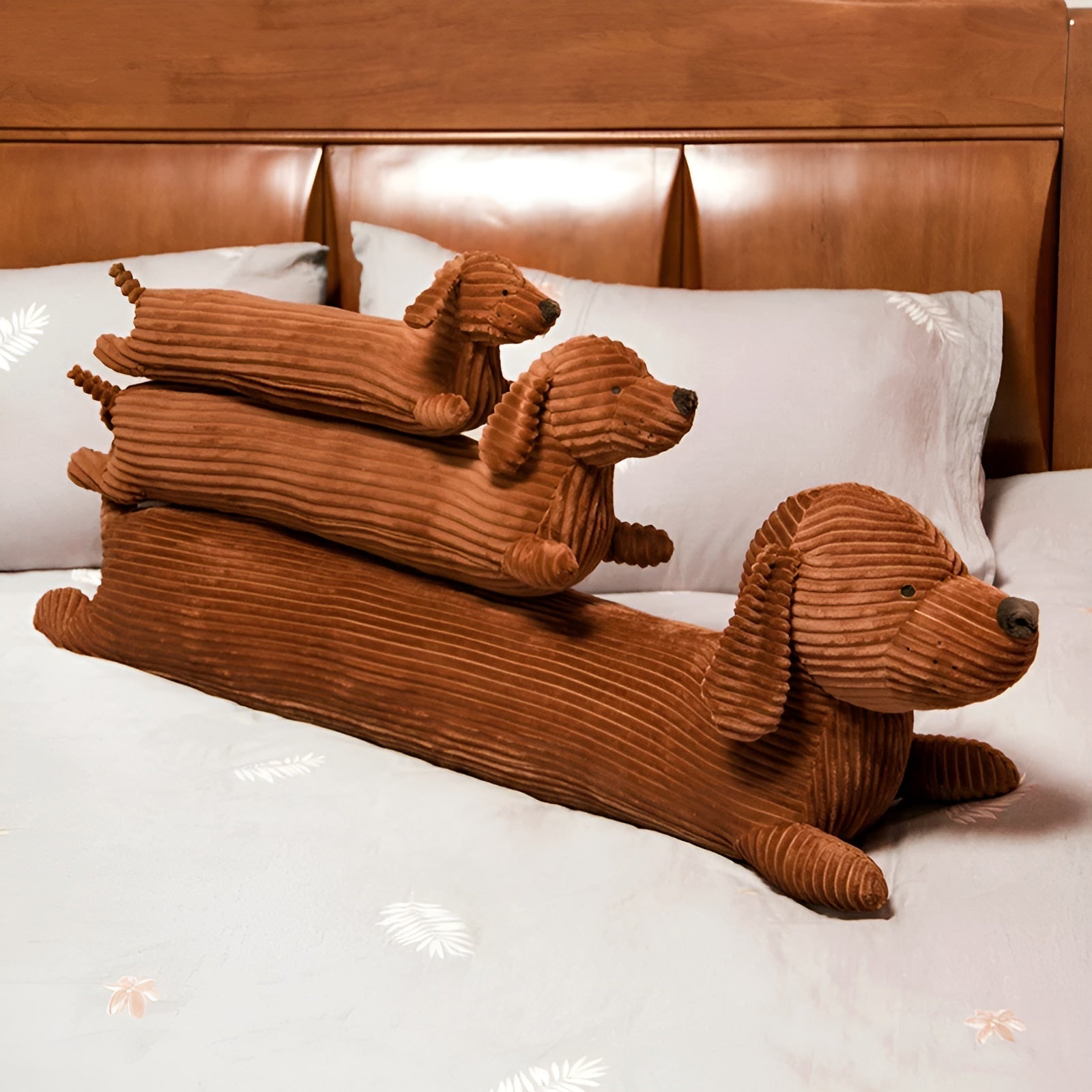 Plush Ergonomic Dachshund Cushion – DaxiRest
