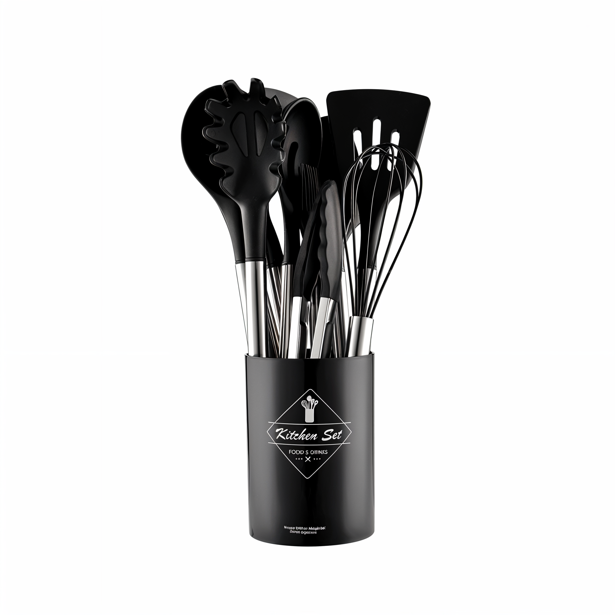 12-Piece Silicone Kitchen Utensil Set – Culinara Pro