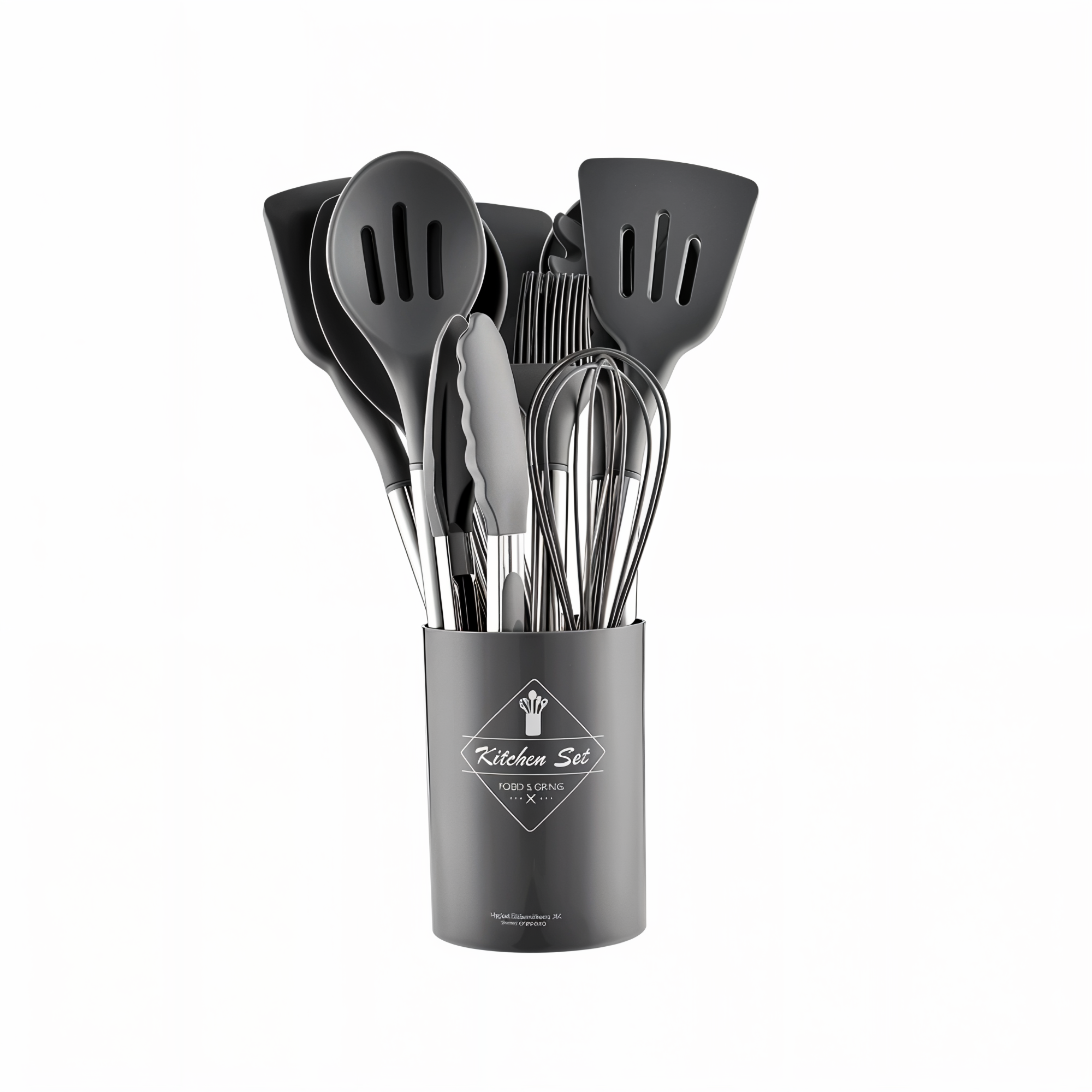12-Piece Silicone Kitchen Utensil Set – Culinara Pro