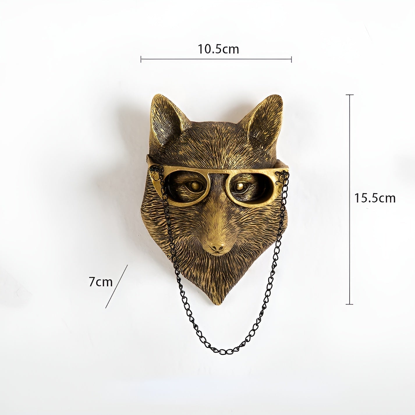 Golden Head - Multifunctional Wall Hook for Storage and Decoration