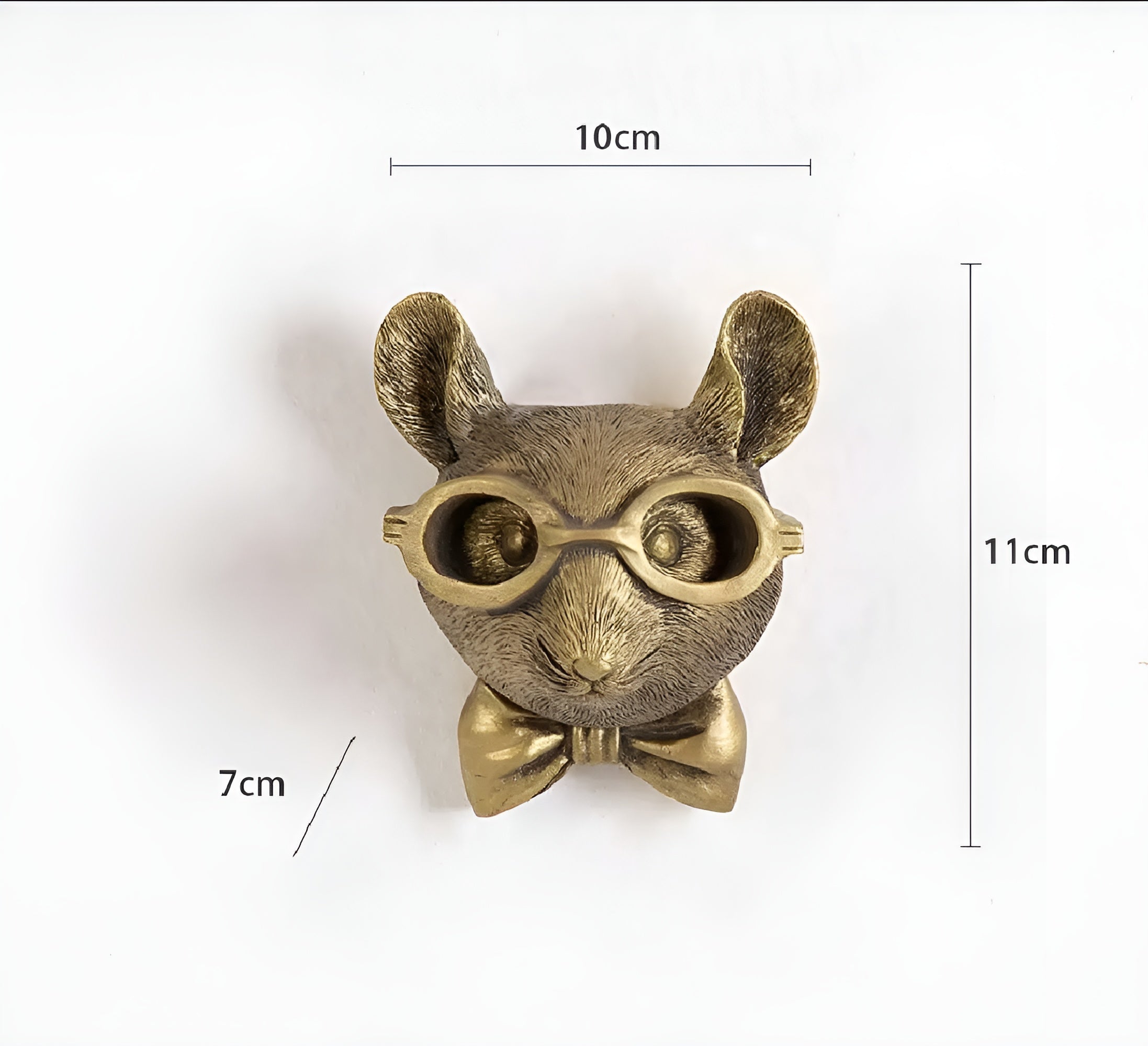 Golden Head - Multifunctional Wall Hook for Storage and Decoration