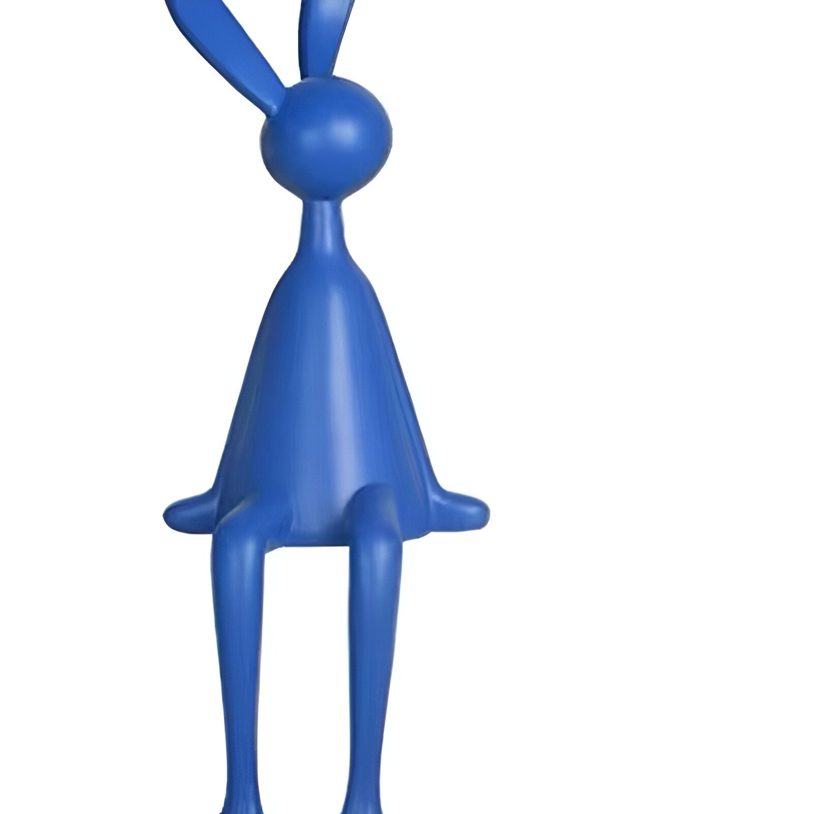 ResinLux Easter Bunny Figurine – Modern Elegance with Playful Character