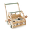 Wooden Walker with Montessori Play Parts and Mirrors