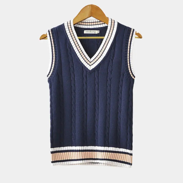 Berkeley | Sporty V-neck Sweater Vest