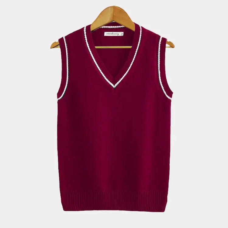 Berkeley | Sporty V-neck Sweater Vest