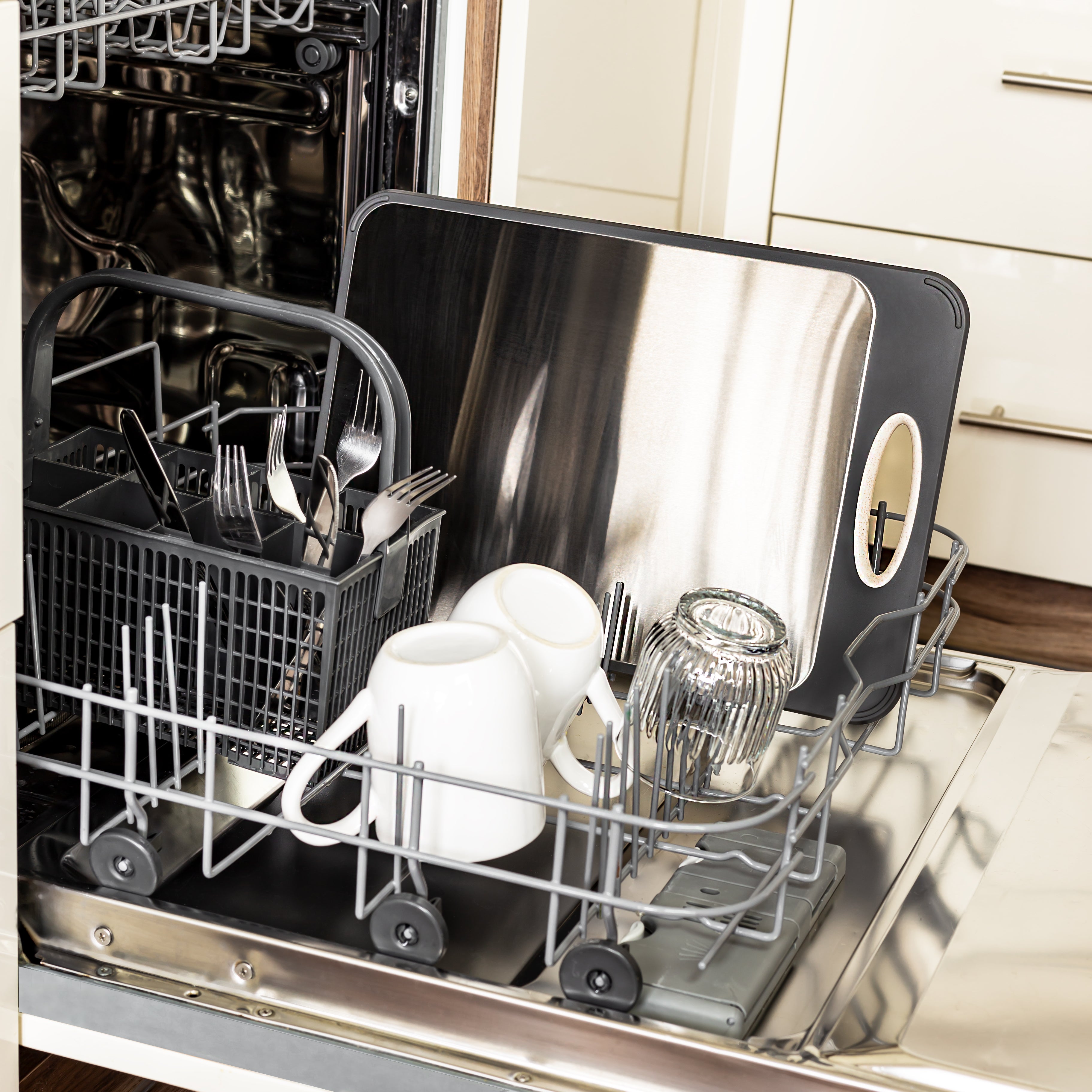ChefPrime Stainless Kitchen Board | Durable, Eco-Friendly Non-Porous Cutting Solution