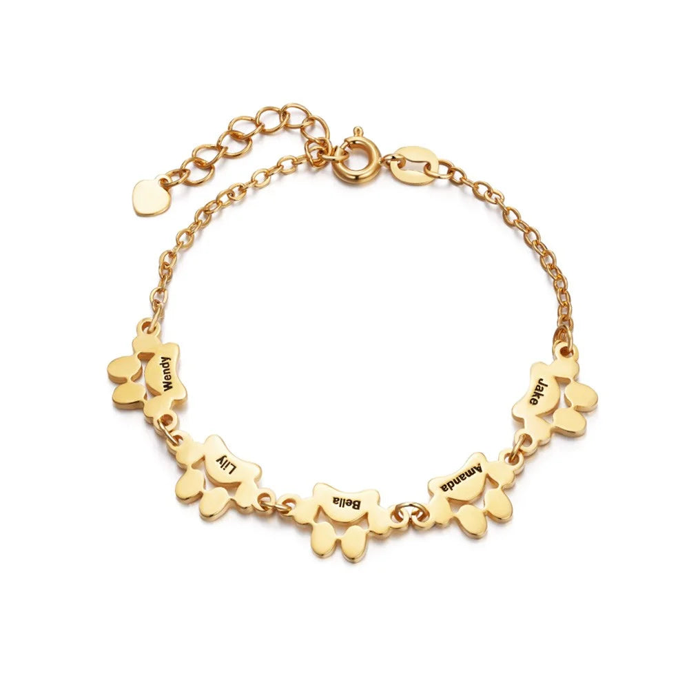 PetAmour Signature Bracelet | Customizable pet jewelry with engraved names