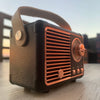 Sonique Classic Bluetooth Speaker | Premium 2.0 channel wireless speaker with rich audio and retro design