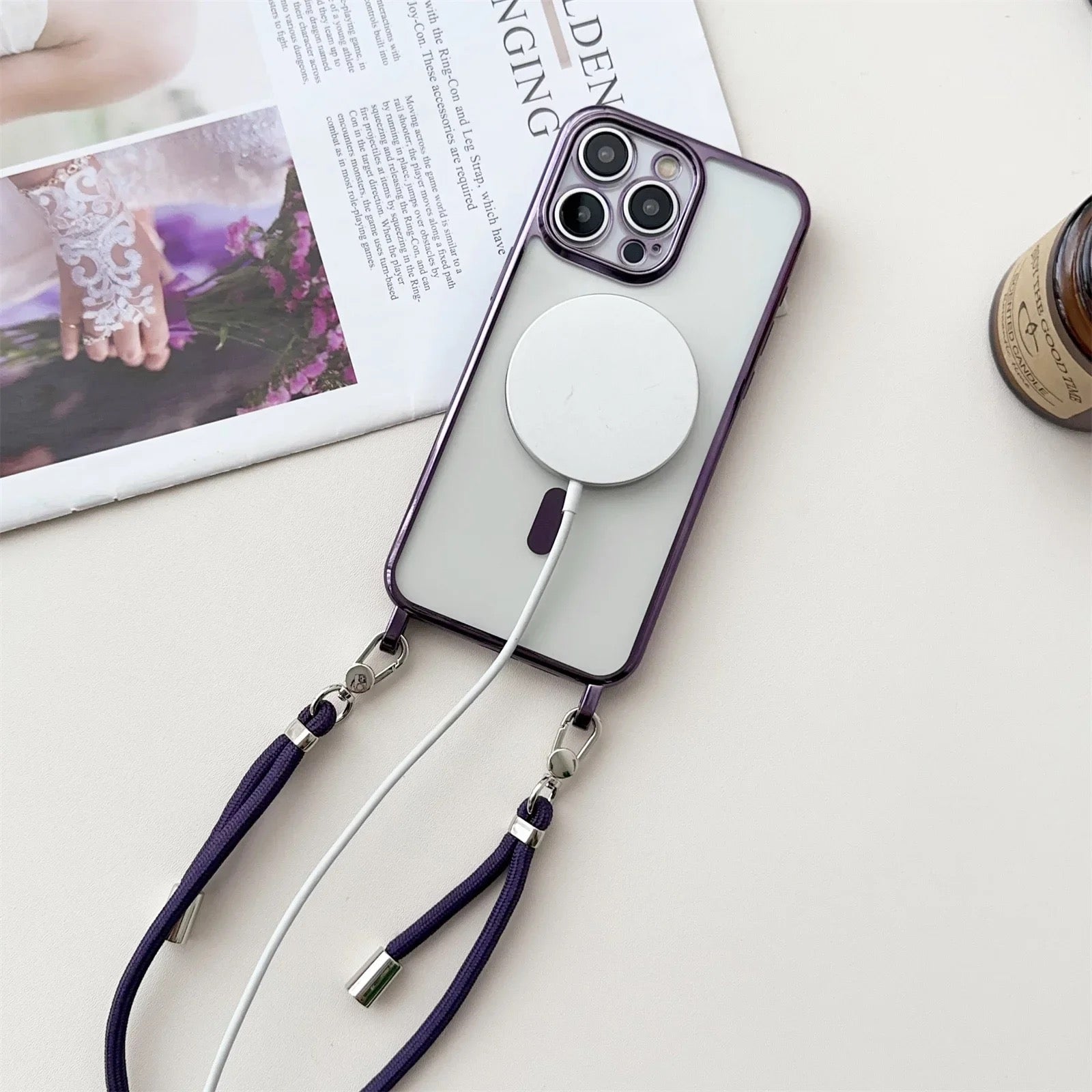 iPhone Best MagSafe Crossbody Case - "Saint"