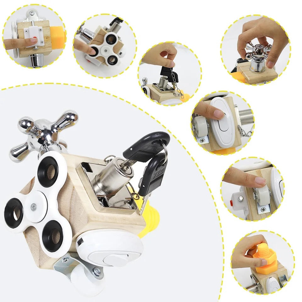 Activity Playset with Crane - Educational and Interactive Game for Children