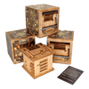 Interactive Wooden Escape Puzzle Box – MindVault