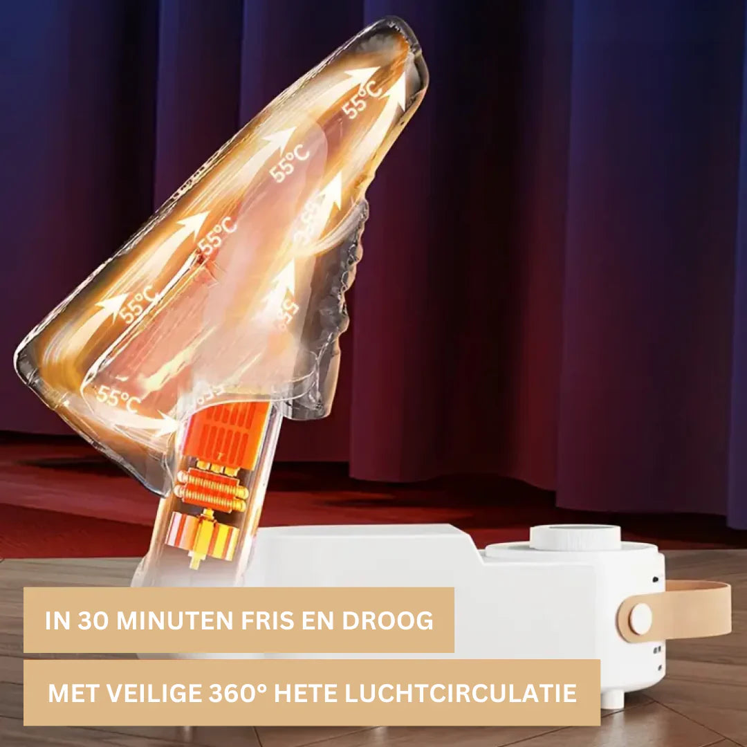 Multi ShoeDry 2.0 - Say goodbye to wet shoes and unpleasant odours with the new ShoeDry