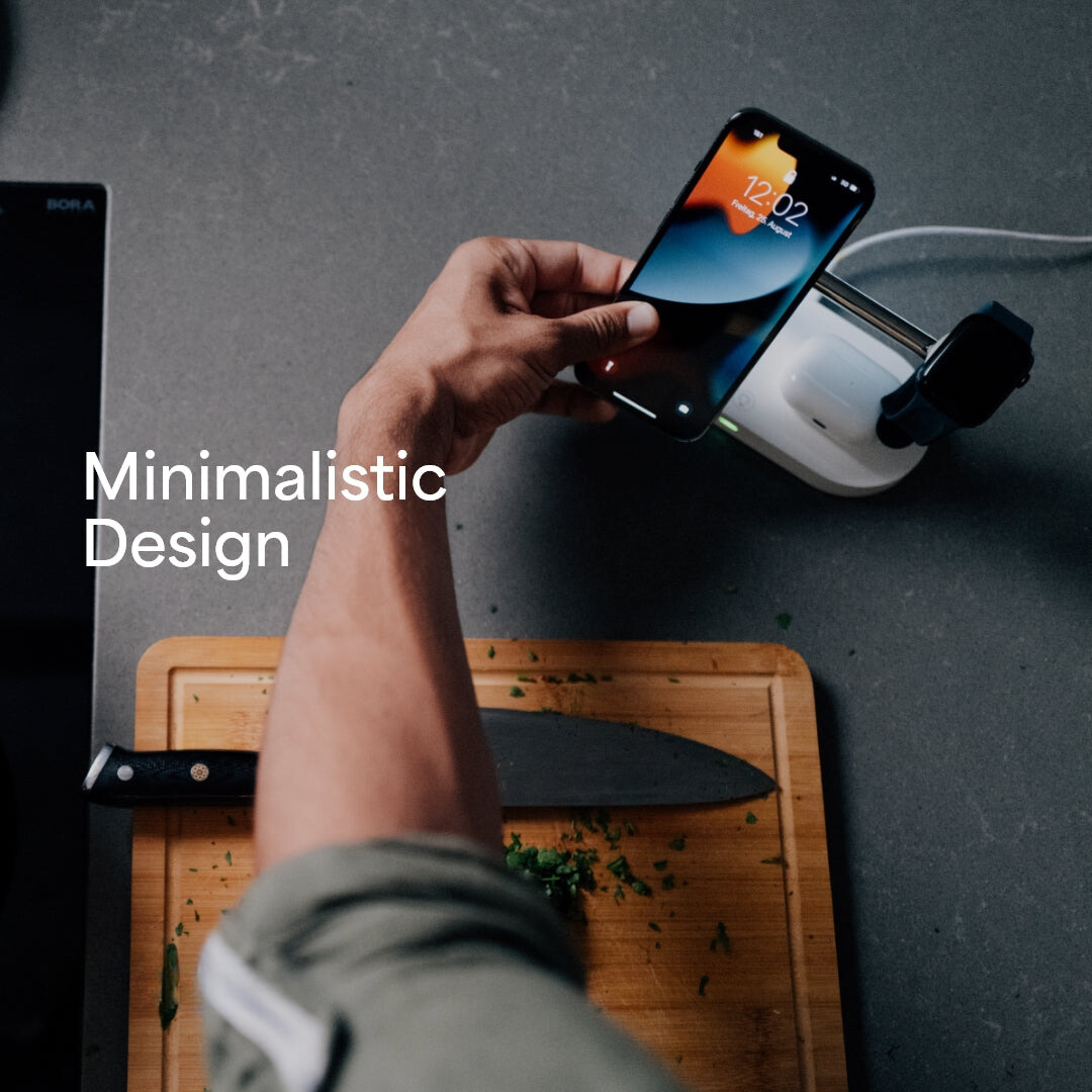 3-in-1 Wireless Charger - Efficient Charging for All Your Devices