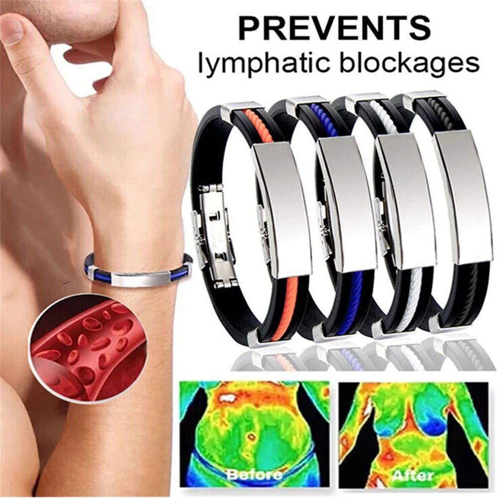 Sandsberg | IonPRO® Titanium Detox Lymphatic Flow Bracelet