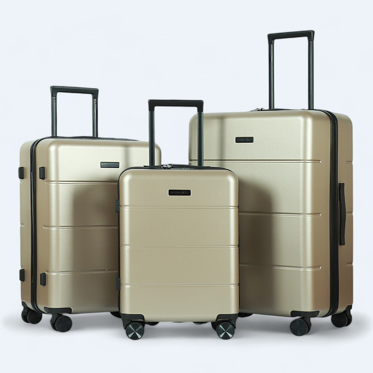 3-Piece Hard Shell Luggage Set – Atlas Explorer
