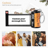 MemoirLuxe Photo Film Keychain | Customizable memory holder for heartfelt gifts