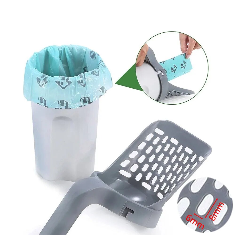 CleanPaws Cat Litter Scoop - For Effortless Cleaning