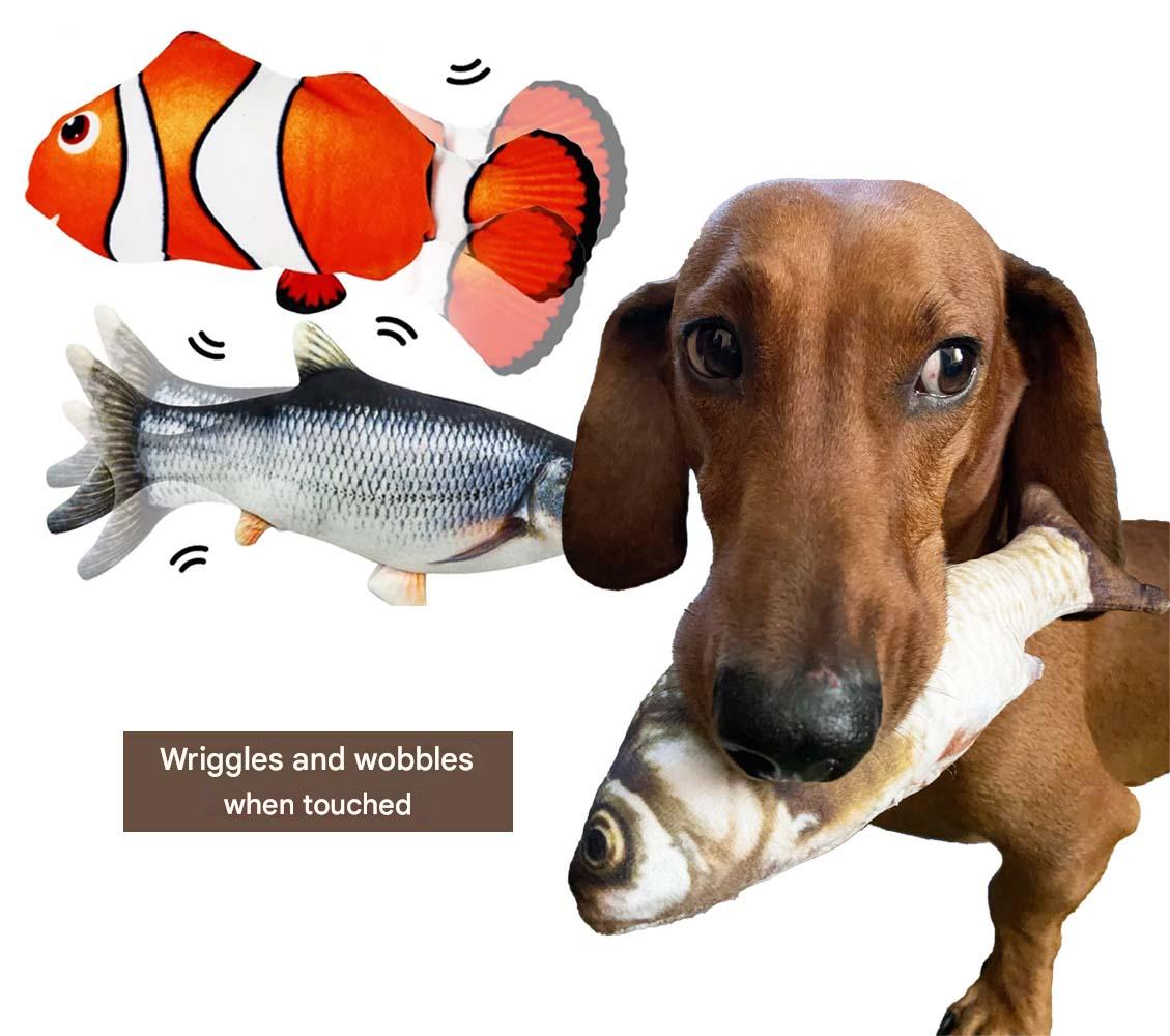 Interactive Dog Toy - FlippyFish