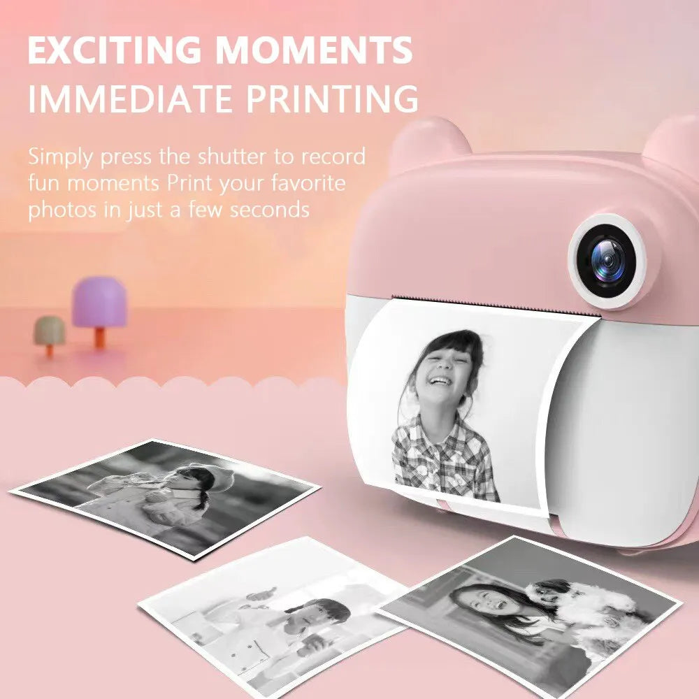 Kids Instant Camera with Printing Function – PhotoFun Mini