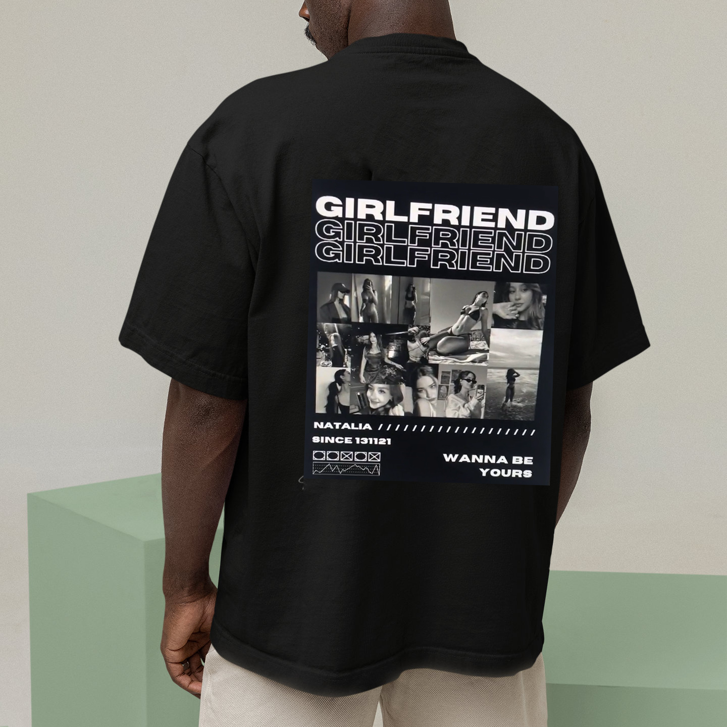EmberEssence CustomWear | Personalized Cotton Shirt with Memory Prints