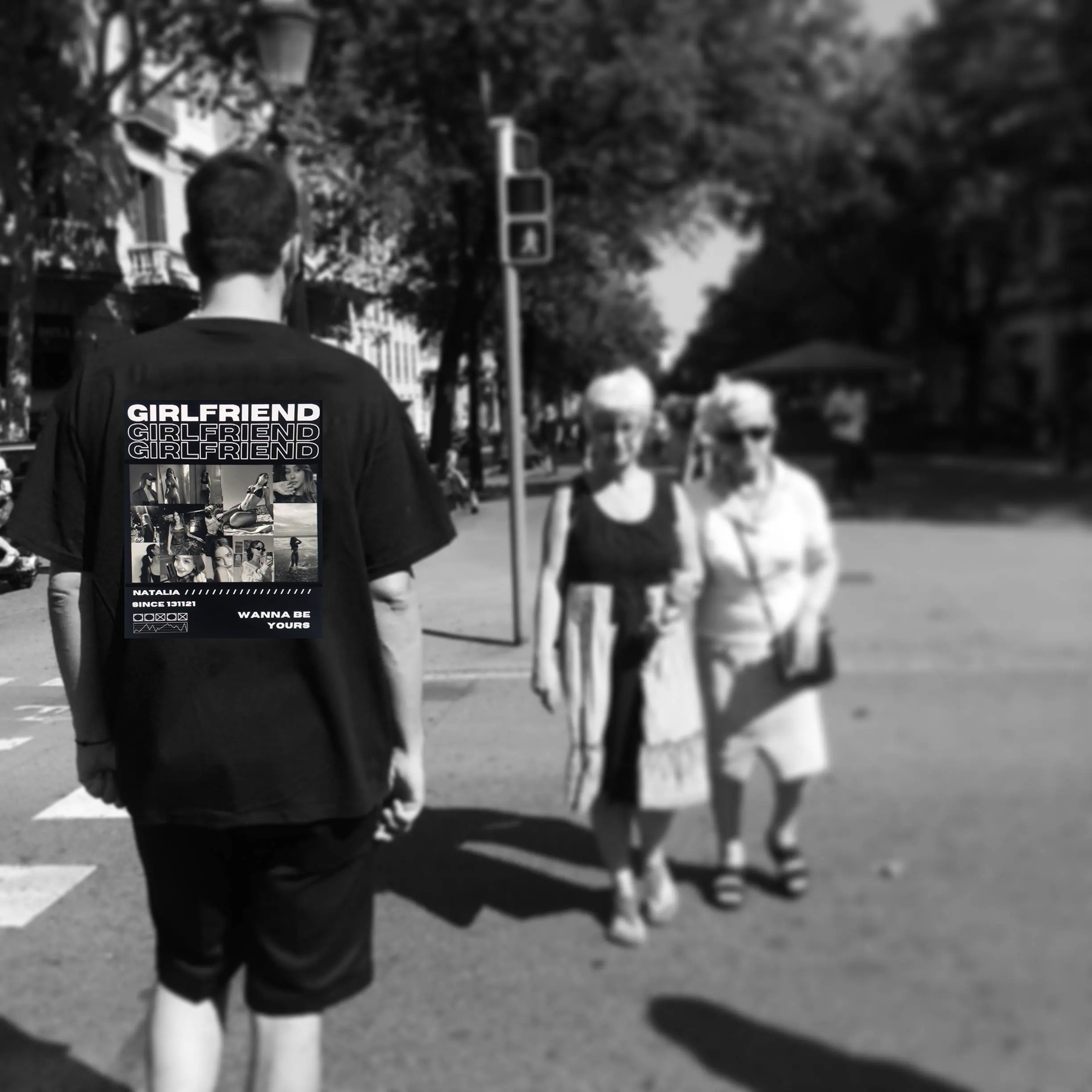 EmberEssence CustomWear | Personalized Cotton Shirt with Memory Prints