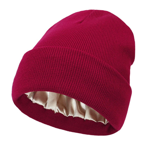 Silk Lined Winter Hat - Noor