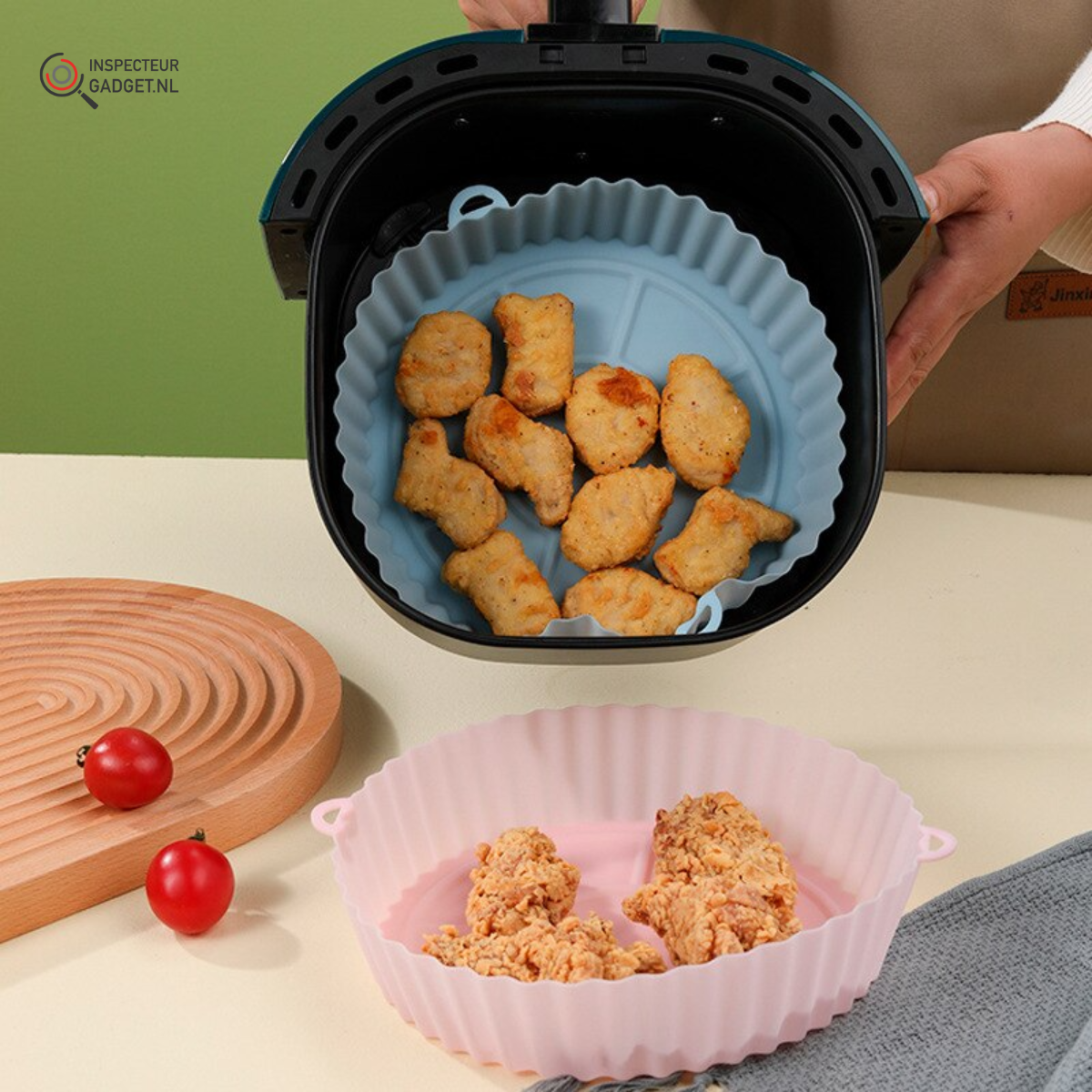 Silicone Air Fryer Basket - FreshFry