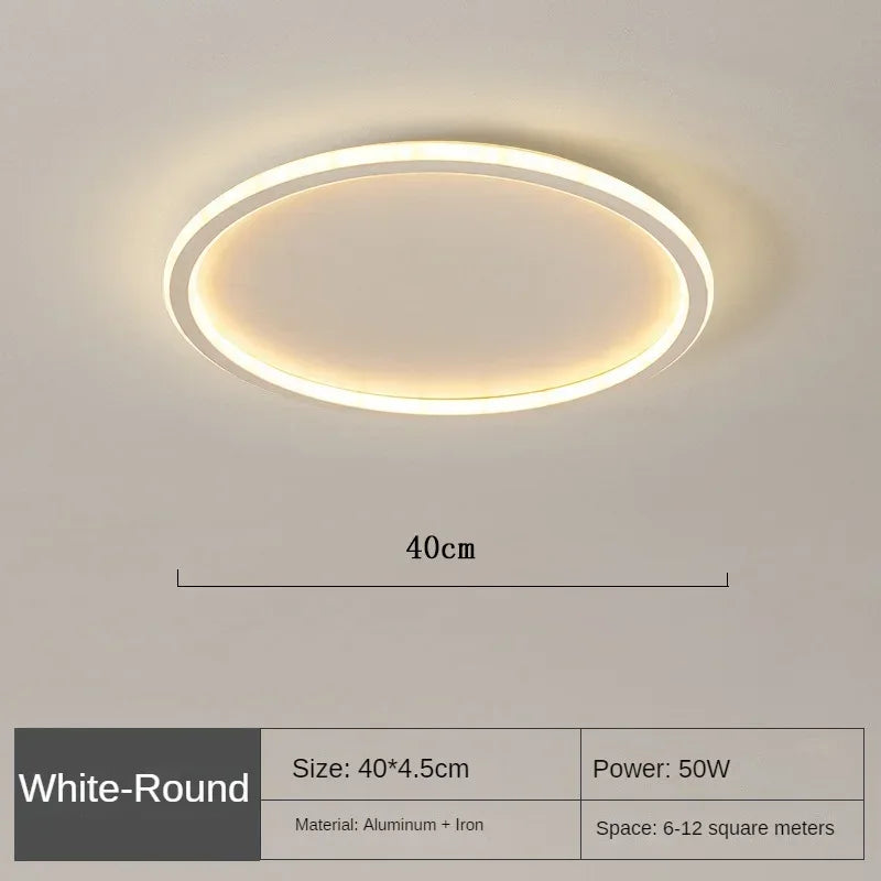 Scandinavian LED Ceiling Light – Modern, Dimmable & Stylish for Living Room, Dining Room & Hallway