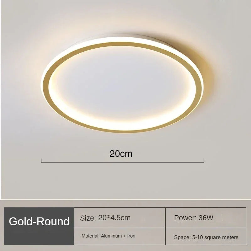 Scandinavian LED Ceiling Light – Modern, Dimmable & Stylish for Living Room, Dining Room & Hallway