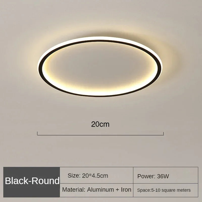 Scandinavian LED Ceiling Light – Modern, Dimmable & Stylish for Living Room, Dining Room & Hallway