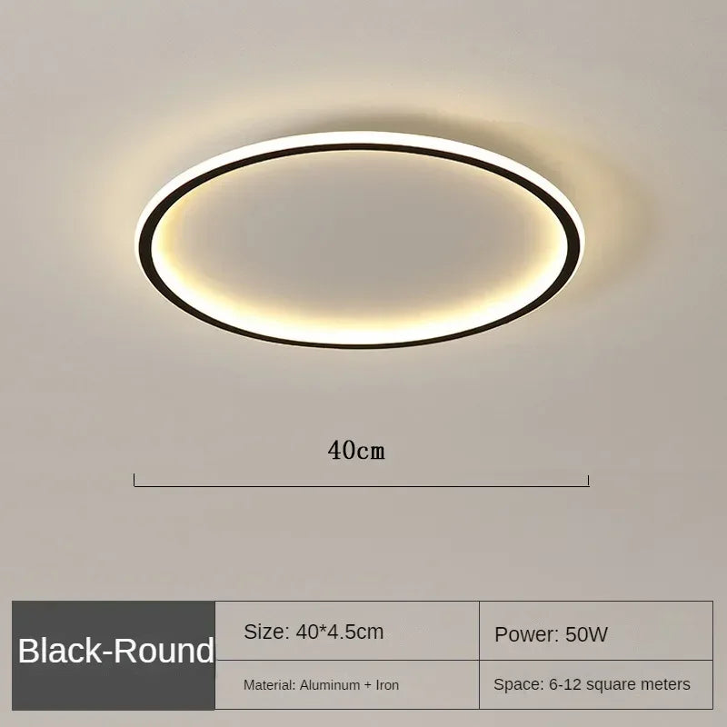 Scandinavian LED Ceiling Light – Modern, Dimmable & Stylish for Living Room, Dining Room & Hallway