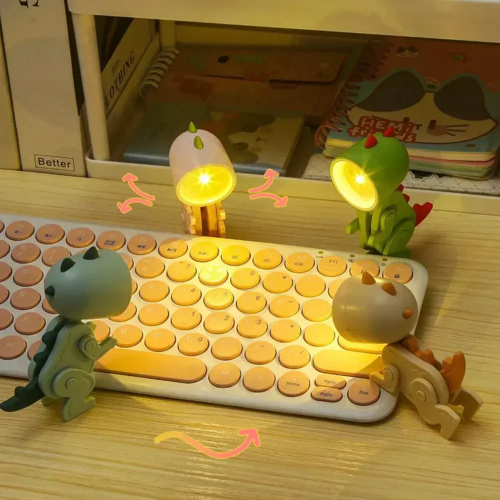 Dino Delight Desk Lamp - Cute and Practical