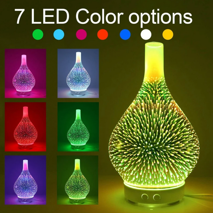 Soothing & Ambience Aromatherapy Diffuser – AuroraGlow
