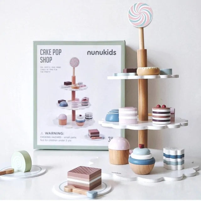 Creative Wooden Toy Set for Children's Role Play & Learning Fun