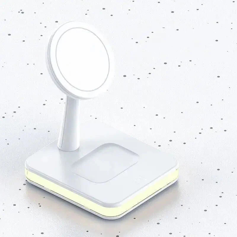 OpulenceCharge 3-in-1 Charging Stand | Premium wireless charger with fast magnetic charging for Apple devices