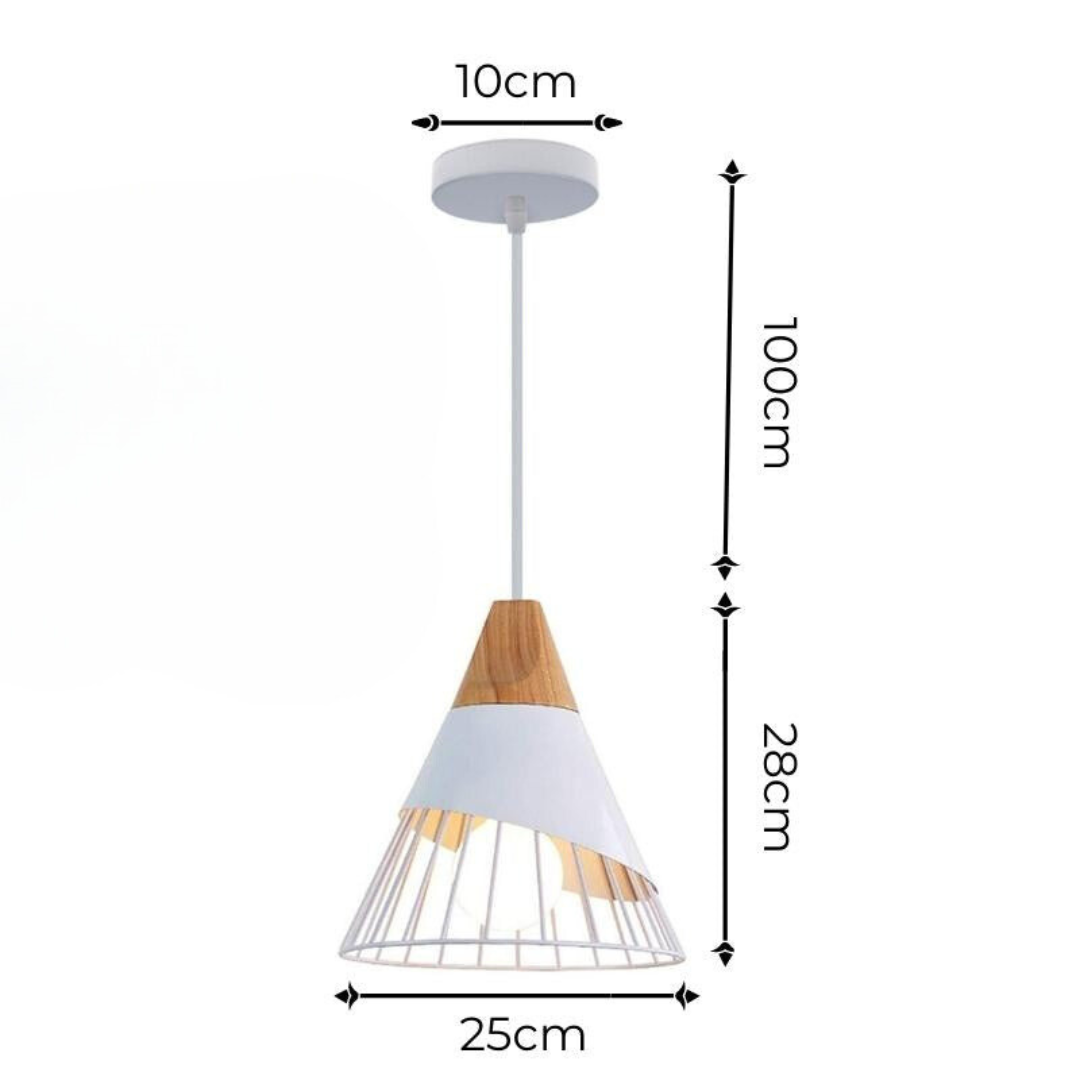 Trendy Scandinavian Industrial Pendant Light – UrbanBeam