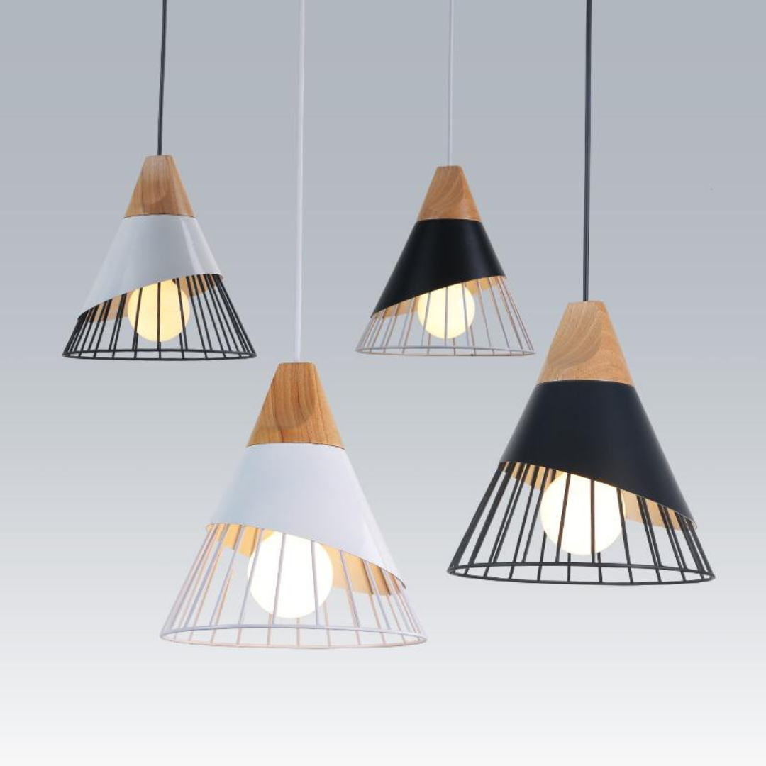 Trendy Scandinavian Industrial Pendant Light – UrbanBeam