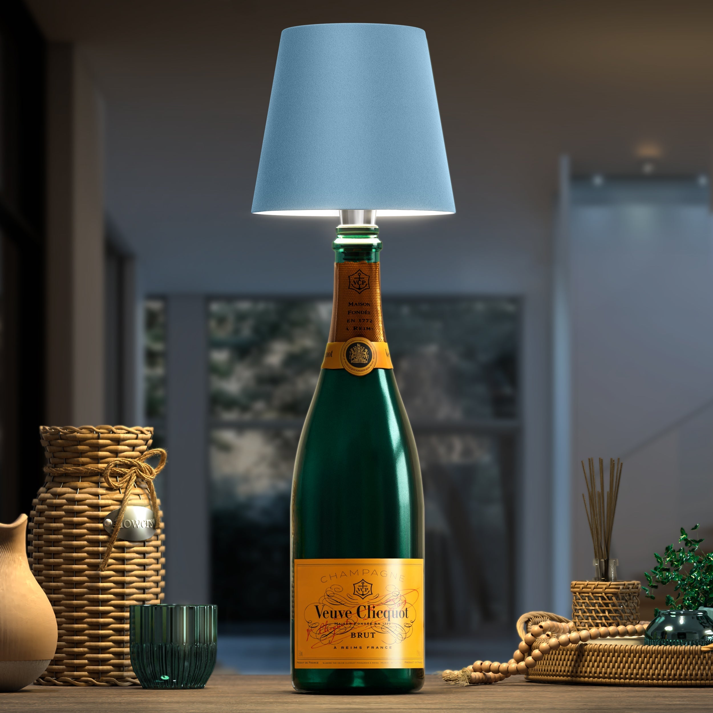 PrestigeBeam BottleLamp | Versatile LED Lighting for Bottles – Eco-Friendly and Portable