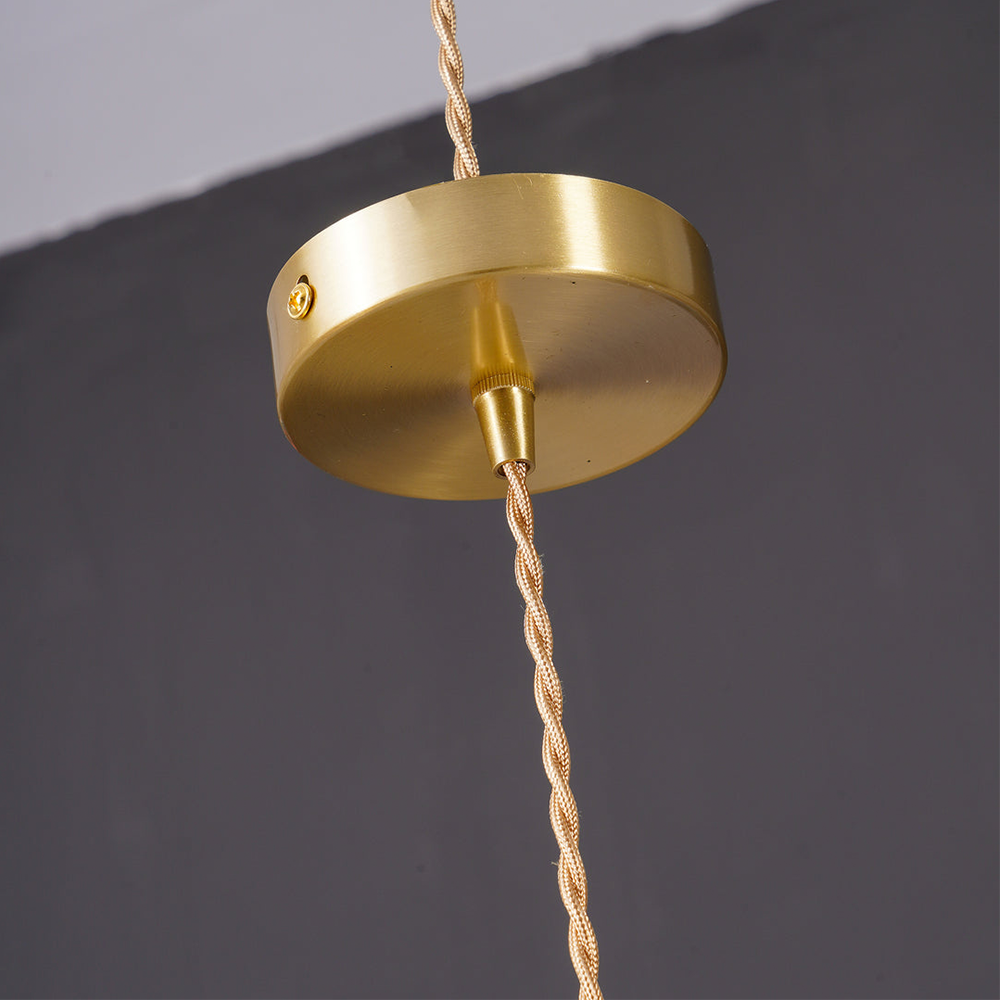 FleurLuxe Copper Hanging Light | Designer flower-shaped pendant light for sophisticated interiors