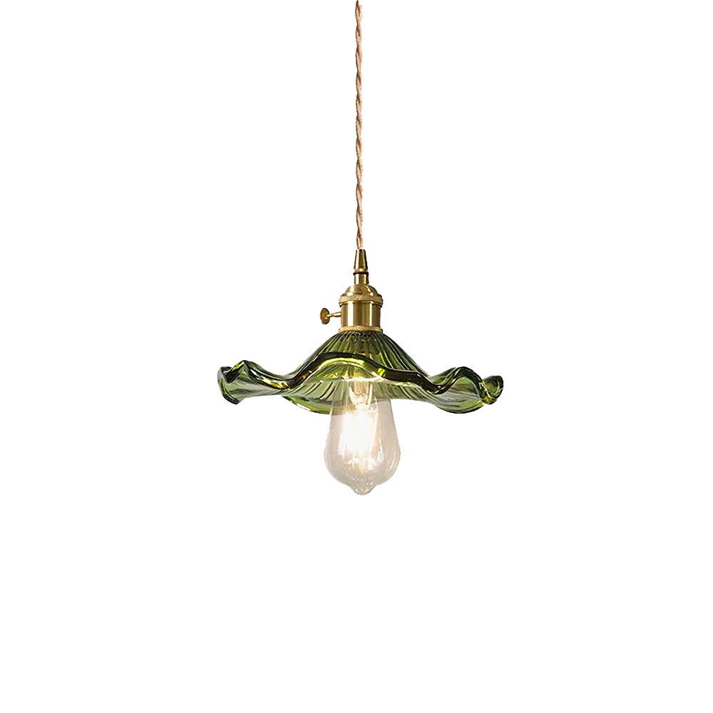 FleurLuxe Copper Hanging Light | Designer flower-shaped pendant light for sophisticated interiors