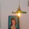 FleurLuxe Copper Hanging Light | Designer flower-shaped pendant light for sophisticated interiors