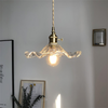FleurLuxe Copper Hanging Light | Designer flower-shaped pendant light for sophisticated interiors