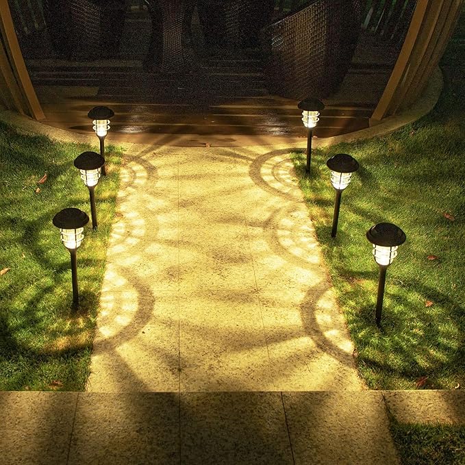 Garden Lamps | Solar Torch Set of 6.